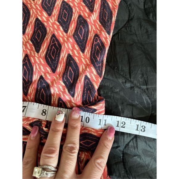 Rachel Rachel Roy Dress Womens Size Small Pink Navy Diamond Print Sleeveless - Picture 8 of 10